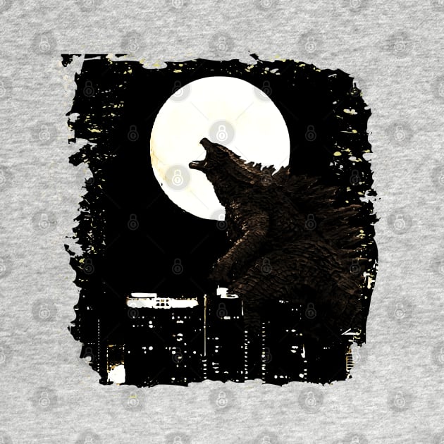 Godzilla T-Shirt by Lamink